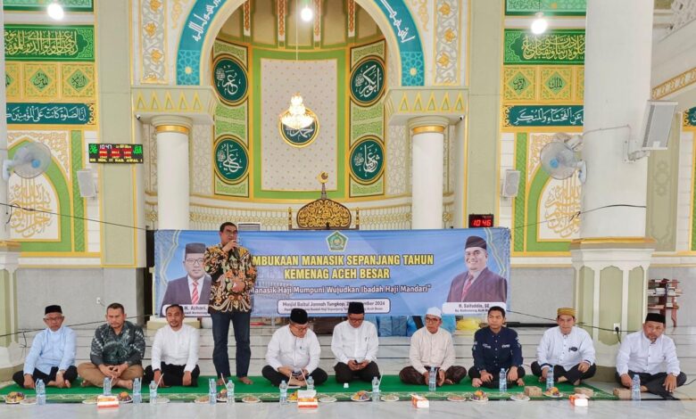 Calon Jemaah Haji 1446 H dari Aceh Besar Mulai Fokus Manasik