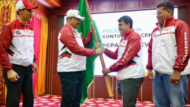 Pj Gubernur Safrizal Bakar Semangat Atlet NPCI Aceh