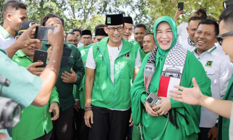 Sandiaga Uno Ajak Warga Banda Aceh Menangkan Illiza-Afdhal
