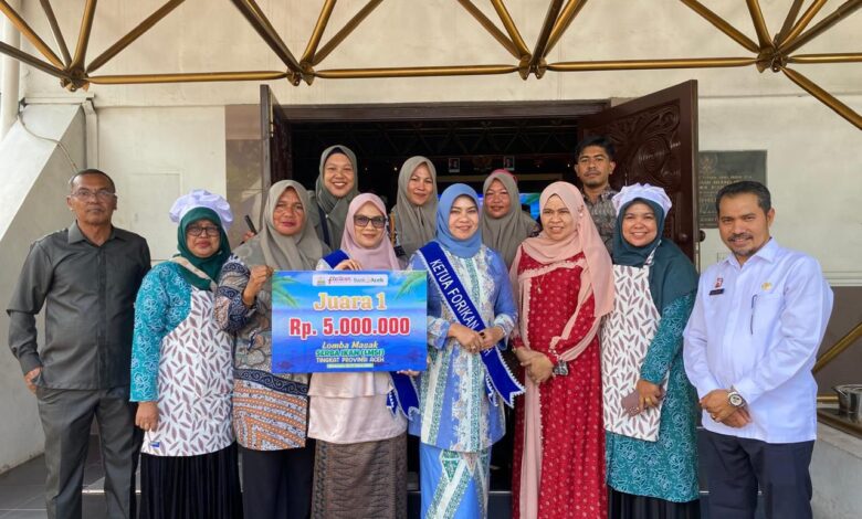 Kota Sabang raih juara 1 lomba masak serba ikan tingkat Provinsi Aceh. Foto: Pemko Sabang