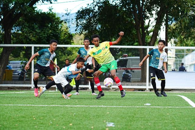 Laga PSAB vs Persas Awali Piala Soeratin U-15 Zona Aceh