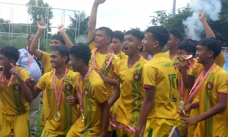 Tamiang United Kampiun Piala Soeratin U-15 Zona Aceh