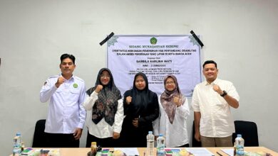 Sarbila, Mahasiswa asal Aceh Tenggara Lulus dari UIN Tanpa Skripsi