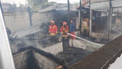 Dua Rumah dan Satu Kios Terbakar di Sukaramai, Polisi Ungkap Penyebabnya