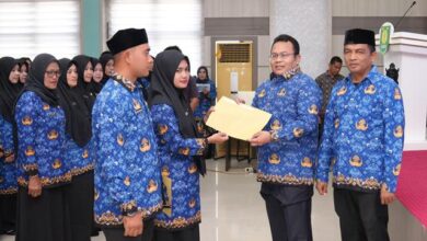 Serahkan 240 SK PPPK Tahap I Formasi Tahun 2024, Ini Pesan Walkot Sabang