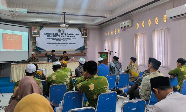 Ketua BWI Aceh Ajak Nazir Kelola Wakaf dengan Produktif