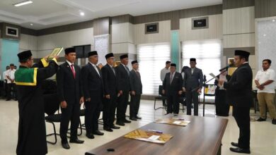 Wali Kota Sabang Lantik Sejumlah Pejabat Baru, Berikut Daftarnya