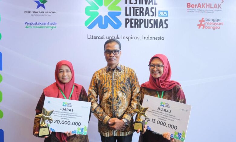 Aceh Raih Dua Penghargaan pada Festival Literasi Perpustakaan Nasional 2025