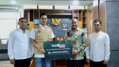 Bank Aceh Peduli Salurkan Rp600 Juta Lebih untuk Penanganan Bencana di Aceh