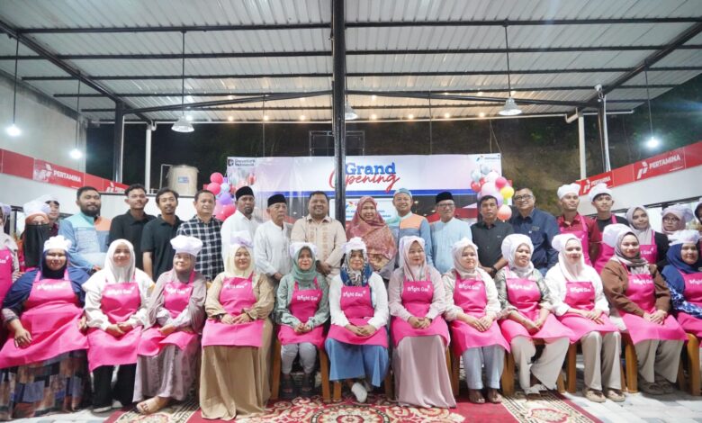 Pertamina Patra Niaga Dorong Kemandirian Ekonomi Warga, Hadirkan Foodcourt UMKM di Aceh Besar