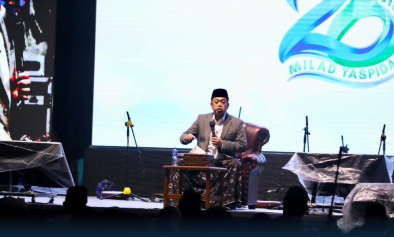 Hadiri Milad ke-26 YASPIDA, Menteri Nusron: Santri Harus Siap Menjadi Ulama, Teknokrat, dan Pemimpin Bangsa