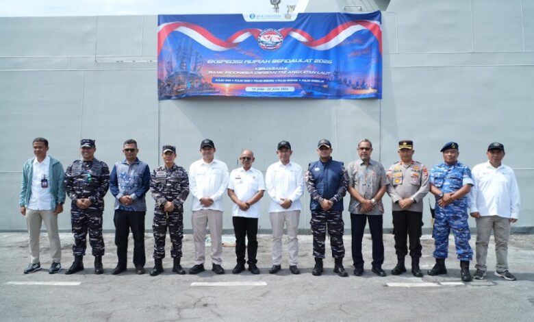 BI-TNI AL Lepas Ekspedisi Rupiah Berdaulat 2026 di Aceh, Sasar 5 Pulau Terpencil