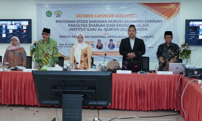 Mantap! Prodi Hukum Ekonomi Syariah IIQ Jakarta Raih Akreditasi Unggul dari BAN-PT