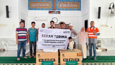 Solusi Bangun Andalas Salurkan Bantuan Perlengkapan Ibadah ke 5 Masjid di Aceh