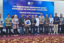 Libatkan Enam Penguji, PWI Aceh Laksanakan UKW Jenjang Muda dan Madya