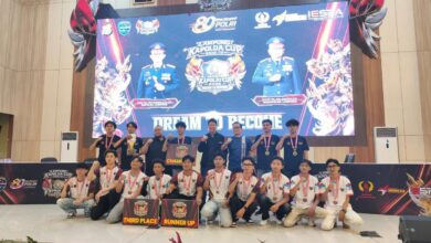 Polres Tulang Bawang Juara Kapolda Cup E-Sport 2026, Wakili Lampung ke Kapolri Cup