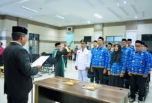 16 Pejabat Pemko Sabang Dilantik, Sekda Tekankan Profesionalisme dalam Bekerja