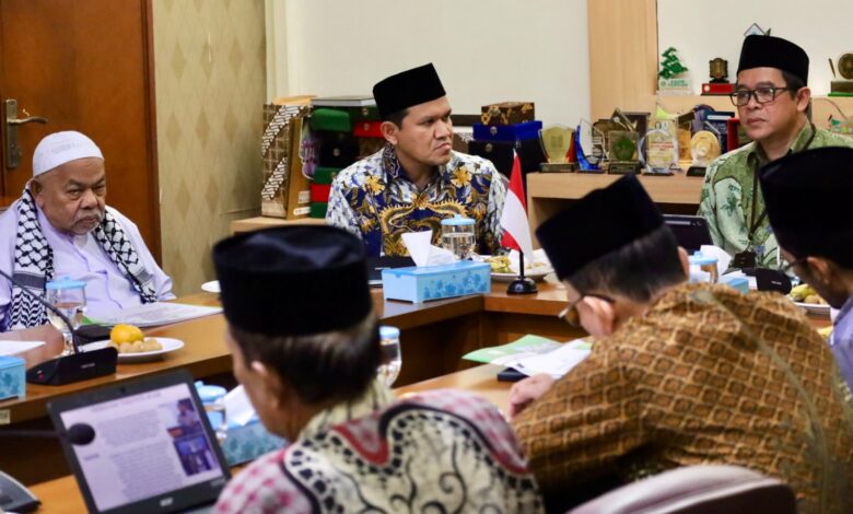 Kawal Wakaf Blang Padang, Pemprov Aceh dan Ulama Temui BWI Pusat