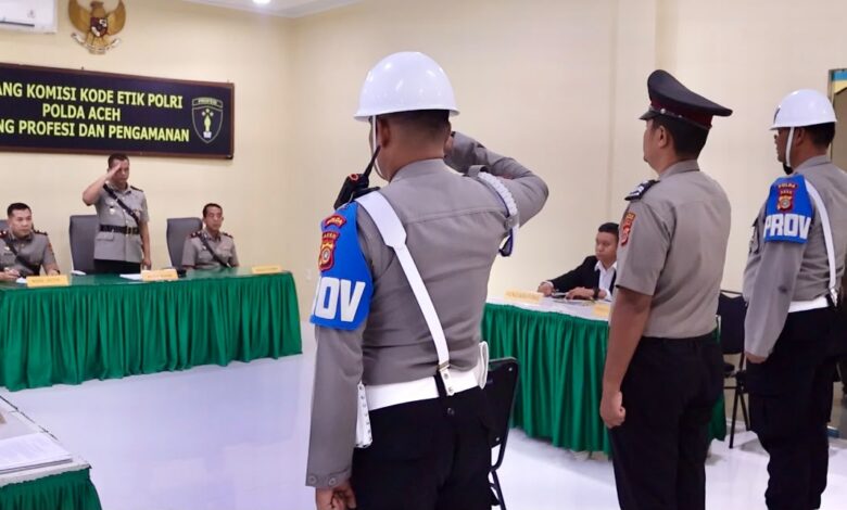 Polda Aceh Pecat Polisi yang Diduga Rampok Toko Emas di Aceh Selatan