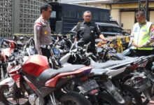 Polisi Sita 80 Motor Berknalpot Brong Selama Juli 2026 di Banda Aceh