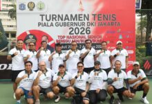 Kementerian ATR/BPN Berpartisipasi dalam Turnamen Tenis Piala Gubernur DKI Jakarta 2026