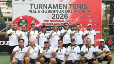 Kementerian ATR/BPN Berpartisipasi dalam Turnamen Tenis Piala Gubernur DKI Jakarta 2026