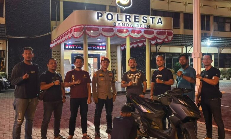 Modus Pinjam Motor Usai Kencan, Pemuda Banda Aceh Diciduk di Aceh Timur