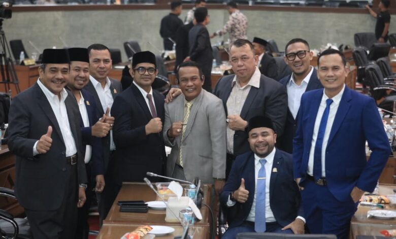 Pemerintah Aceh Terima Catatan dan Rekomendasi DPRA atas Pertanggungjawaban APBA 2025