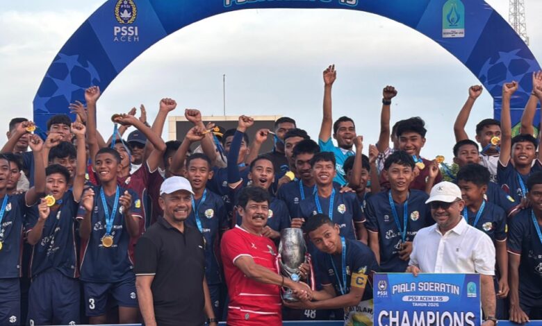 Kalahkan Juang FC Lewat Adu Penalti, Talenta Aceh Juara Piala Soeratin U15