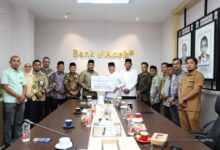 Bank Aceh Salurkan Zakat Perusahaan Rp11,94 Miliar