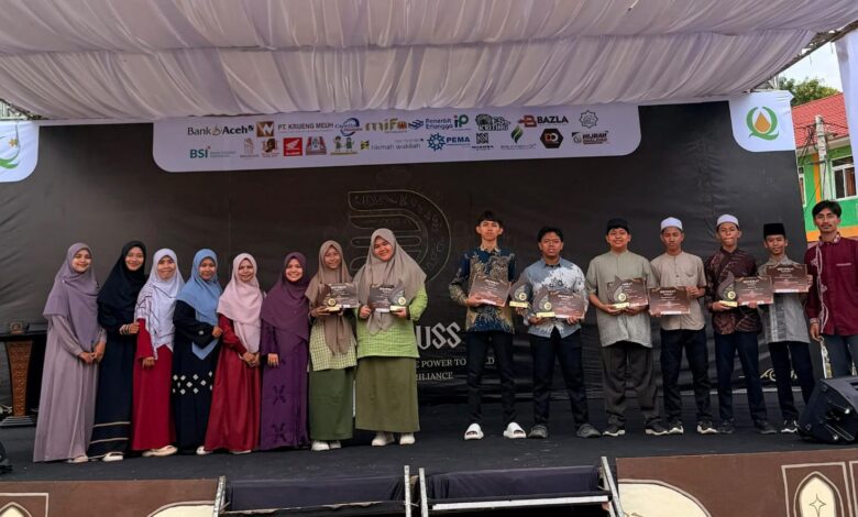 Borong Enam Juara, Santri Dayah IQ Gemilang di DAMASQUSS Darul Qur’an Aceh 2026