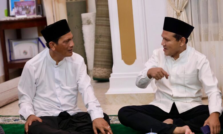 Wagub Aceh Fadlullah Silaturahmi dengan Waled Lapang