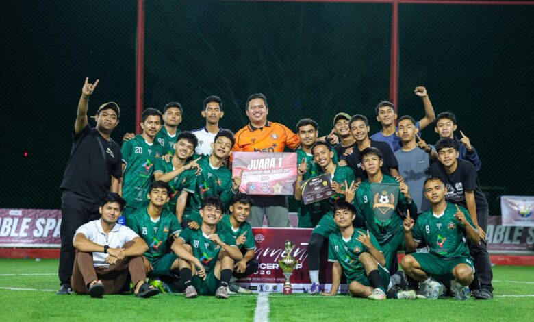 Tarbiyah FC Juara GMC 2026, Tundukkan Loe Gaya FC Lewat Adu Penalti
