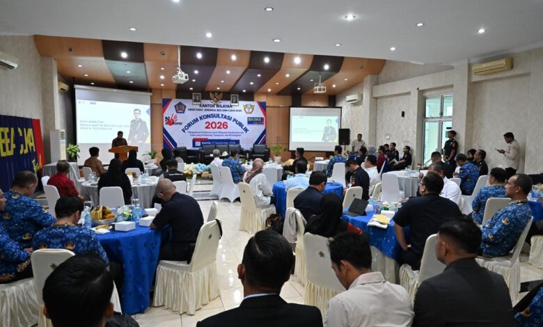 Bea Cukai Aceh Libatkan Pengusaha hingga Jurnalis dalam Forum Konsultasi Publik