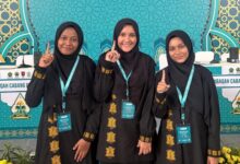 Tiga Santriwati Dayah Insan Qurani Harumkan Aceh di Kancah Nasional