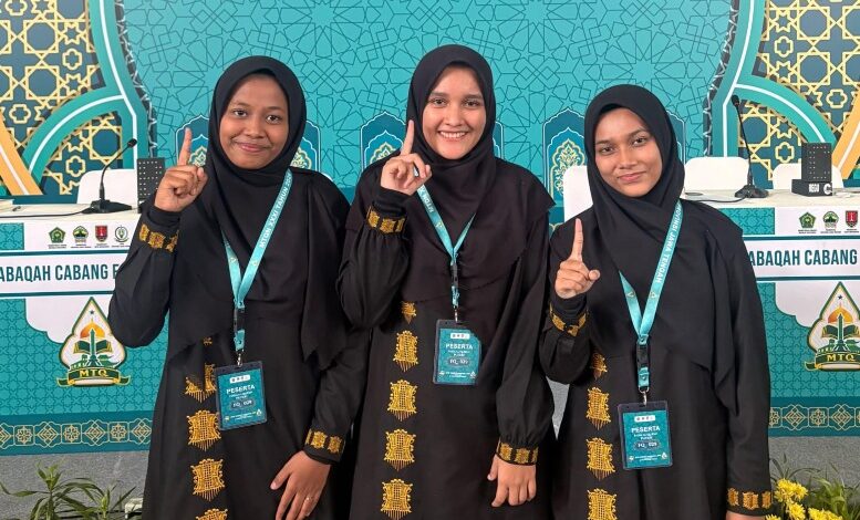 Tiga Santriwati Dayah Insan Qurani Harumkan Aceh di Kancah Nasional