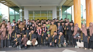Aceh Finis Peringkat 4 MTQ Nasional 2026, Kafilah Disambut Meriah di Bandara