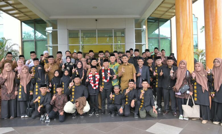 Aceh Finis Peringkat 4 MTQ Nasional 2026, Kafilah Disambut Meriah di Bandara