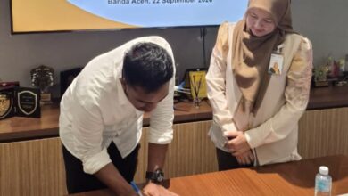 ISNU Aceh dan BSI Bantu Mesin Jahit untuk Siswa SLB Aceh Jaya