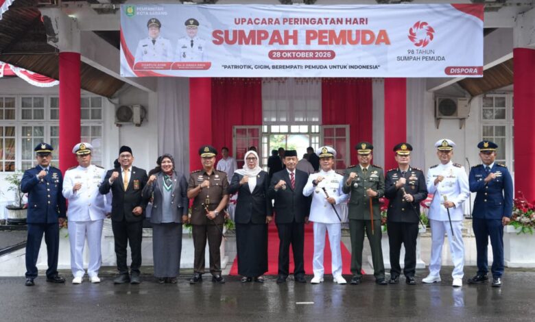 Wawalkot Sabang Pimpin Upacara Hari Sumpah Pemuda ke-98, Tekankan Pentingnya Peran Generasi Muda