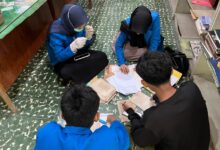 Mahasiswa BSA UIN Ar-Raniry Praktik Filologi di Museum Ali Hasjmy