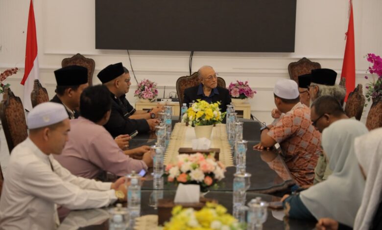 Wali Nanggroe Aceh Terima Kunjungan MAPIM, Jajaki Kerja Sama Strategis Aceh-Malaysia