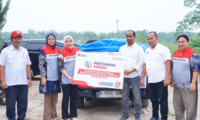 Pertamina Salurkan Bantuan untuk Korban Banjir di Aceh Tamiang