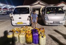 Polisi Sita 640 Liter Solar Subsidi di Aceh Selatan, Satu Pria Diamankan